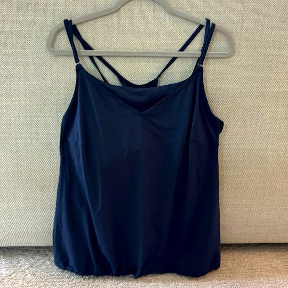 Athleta size 40D/DD underwire TANKINI